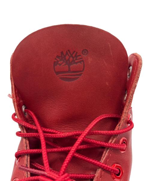 Timberland（ティンバーランド）Timberland (ティンバーランド) レースアップブーツ レッド サイズ:28の古着・服飾アイテム