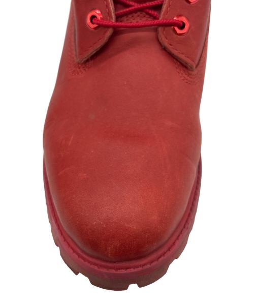 Timberland（ティンバーランド）Timberland (ティンバーランド) レースアップブーツ レッド サイズ:28の古着・服飾アイテム