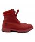 中古・古着 Timberland (ティンバーランド) レースアップブーツ レッド サイズ:28：10000円