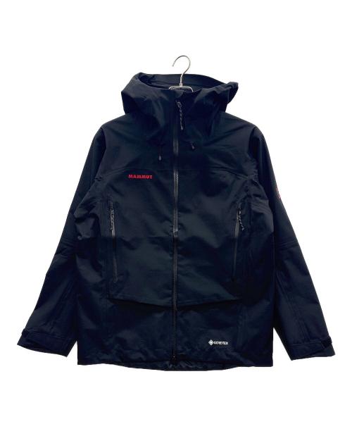 MAMMUT（マムート）MAMMUT (マムート) アルパイン ガイド ハードシェル フーデッド ジャケット ブラック サイズ:L 未使用品の古着・服飾アイテム