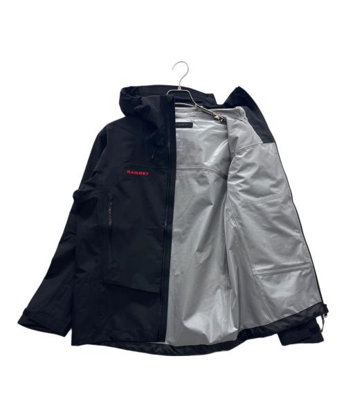 MAMMUT（マムート）MAMMUT (マムート) アルパイン ガイド ハードシェル フーデッド ジャケット ブラック サイズ:L 未使用品の古着・服飾アイテム