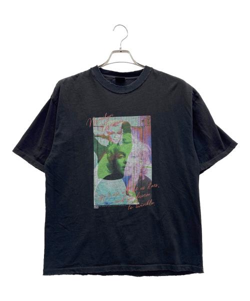 SCREEN STARS BEST（スクリーンズスターズベスト）SCREEN STARS BEST (スクリーンズスターズベスト) ダメージ加工Tシャツ ブラック サイズ:Mの古着・服飾アイテム