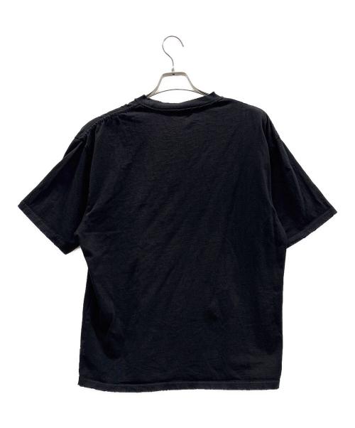 SCREEN STARS BEST（スクリーンズスターズベスト）SCREEN STARS BEST (スクリーンズスターズベスト) ダメージ加工Tシャツ ブラック サイズ:Mの古着・服飾アイテム