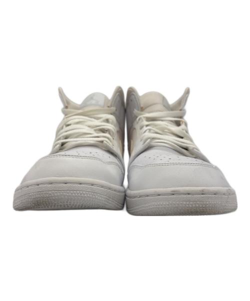 NIKE（ナイキ）NIKE (ナイキ) AIR JORDAN 1 MID ホワイト サイズ:31の古着・服飾アイテム