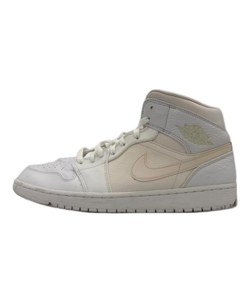 NIKE（ナイキ）NIKE (ナイキ) AIR JORDAN 1 MID ホワイト サイズ:31の古着・服飾アイテム