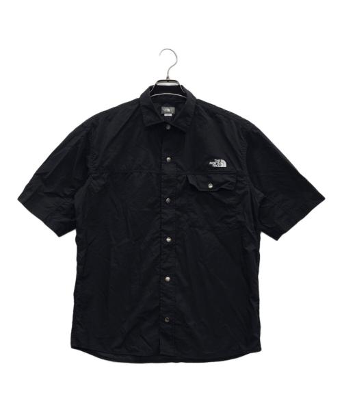 THE NORTH FACE（ザ ノース フェイス）THE NORTH FACE (ザ ノース フェイス) ショートスリーブヌプシシャツ ブラック サイズ:Mの古着・服飾アイテム