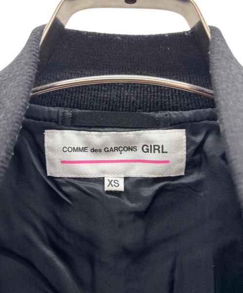 COMME des GARCONS GIRL（コムデギャルソンガール）COMME des GARCONS GIRL (コムデギャルソンガール) ブルゾン ブラック サイズ:XSの古着・服飾アイテム