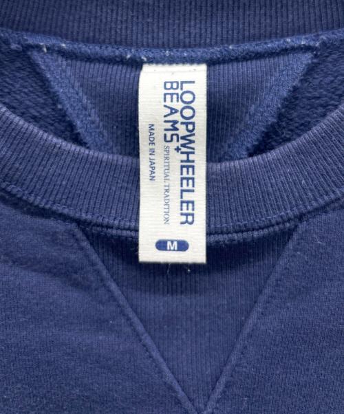 LOOPWHEELER（ループウィラー）LOOPWHEELER (ループウィラー) BEAMS (ビームス) スウェット ネイビー サイズ:Mの古着・服飾アイテム