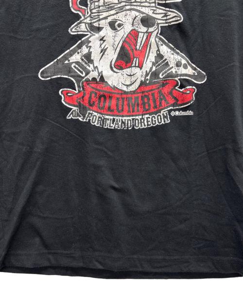 Columbia（コロンビア）Columbia (コロンビア) 富士ロックフェスティバル’15 Tシャツ ブラック サイズ:Mの古着・服飾アイテム