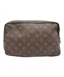 LOUIS VUITTON（ルイ ヴィトン）の古着「コスメポーチ」｜ブラウン