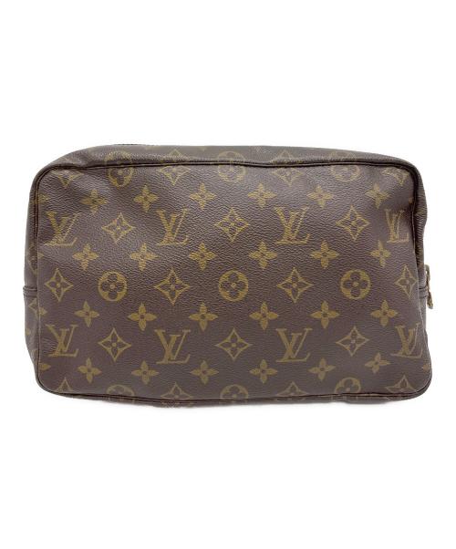 LOUIS VUITTON（ルイ ヴィトン）LOUIS VUITTON (ルイ ヴィトン) コスメポーチ ブラウンの古着・服飾アイテム