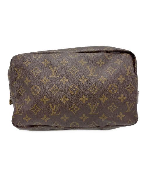 LOUIS VUITTON（ルイ ヴィトン）LOUIS VUITTON (ルイ ヴィトン) コスメポーチ ブラウンの古着・服飾アイテム