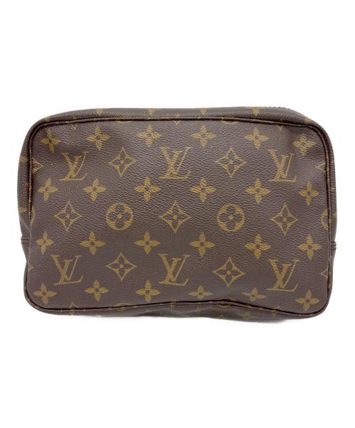 LOUIS VUITTON（ルイ ヴィトン）LOUIS VUITTON (ルイ ヴィトン) コスメポーチ ブラウンの古着・服飾アイテム