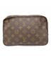 LOUIS VUITTON（ルイ ヴィトン）の古着「コスメポーチ」｜ブラウン