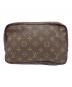 LOUIS VUITTON (ルイ ヴィトン) コスメポーチ ブラウン：20000円