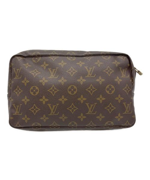 LOUIS VUITTON（ルイ ヴィトン）LOUIS VUITTON (ルイ ヴィトン) コスメポーチ ブラウンの古着・服飾アイテム
