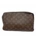 LOUIS VUITTON (ルイ ヴィトン) コスメポーチ ブラウン：20000円