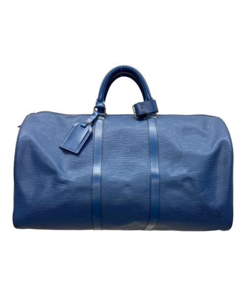 LOUIS VUITTON（ルイ ヴィトン）LOUIS VUITTON (ルイ ヴィトン) ボストンバッグ トレンドブルーの古着・服飾アイテム