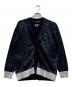 DIESEL（ディーゼル）の古着「カーディガン」｜ブラック×ホワイト