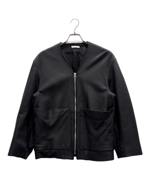 LIDnM（リドム）LIDnM (リドム) ラムレザージャケット ブラック サイズ:Mの古着・服飾アイテム