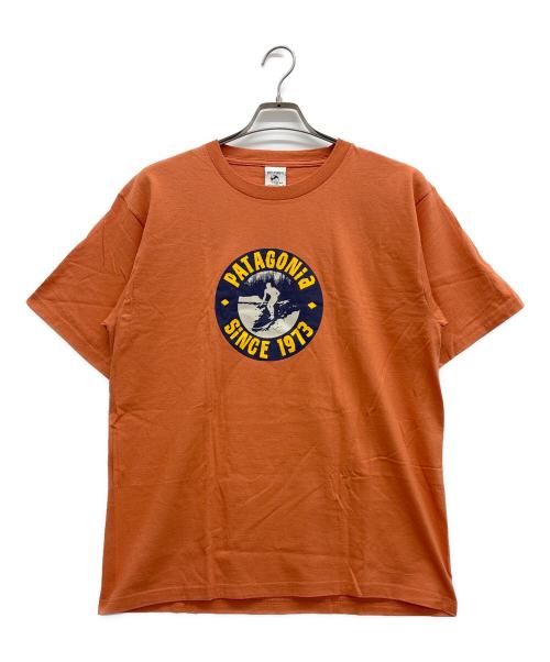 Patagonia（パタゴニア）Patagonia (パタゴニア) Beneficial T's オレンジ サイズ:Mの古着・服飾アイテム