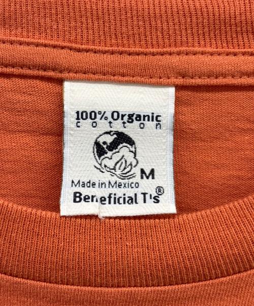 Patagonia（パタゴニア）Patagonia (パタゴニア) Beneficial T's オレンジ サイズ:Mの古着・服飾アイテム