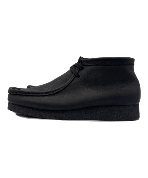 CLARKS（クラークス）CLARKS (クラークス) ワラビーブーツ ブラック サイズ:UK8 1/2の古着・服飾アイテム