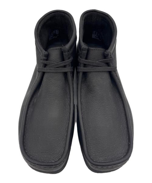 CLARKS（クラークス）CLARKS (クラークス) ワラビーブーツ ブラック サイズ:UK8 1/2の古着・服飾アイテム