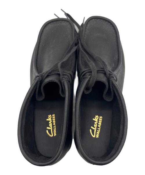 CLARKS（クラークス）CLARKS (クラークス) ワラビーブーツ ブラック サイズ:UK8 1/2の古着・服飾アイテム