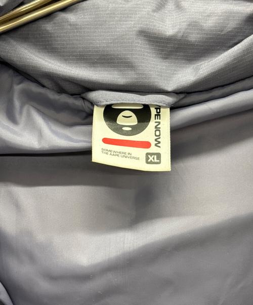 Aape BY A BATHING APE（エーエイプ バイ アベイシングエイプ）Aape BY A BATHING APE (エーエイプ バイ アベイシングエイプ) 中綿ジャケット バイオレット サイズ:XLの古着・服飾アイテム