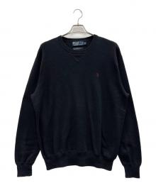POLO RALPH LAUREN（ポロ・ラルフローレン）の古着「ニット」｜ブラック