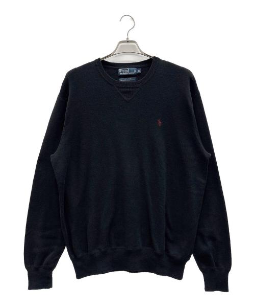 POLO RALPH LAUREN（ポロ・ラルフローレン）POLO RALPH LAUREN (ポロ・ラルフローレン) ニット ブラック サイズ:XLの古着・服飾アイテム