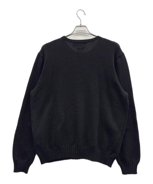 POLO RALPH LAUREN（ポロ・ラルフローレン）POLO RALPH LAUREN (ポロ・ラルフローレン) ニット ブラック サイズ:Lの古着・服飾アイテム
