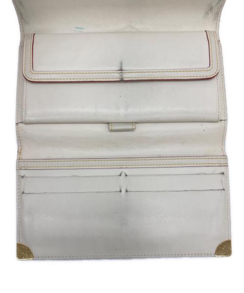 LOUIS VUITTON（ルイ ヴィトン）LOUIS VUITTON (ルイ ヴィトン) 長財布 アイボリーの古着・服飾アイテム