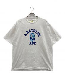 A BATHING APE（アベイシングエイプ）の古着「Tシャツ」｜ホワイト