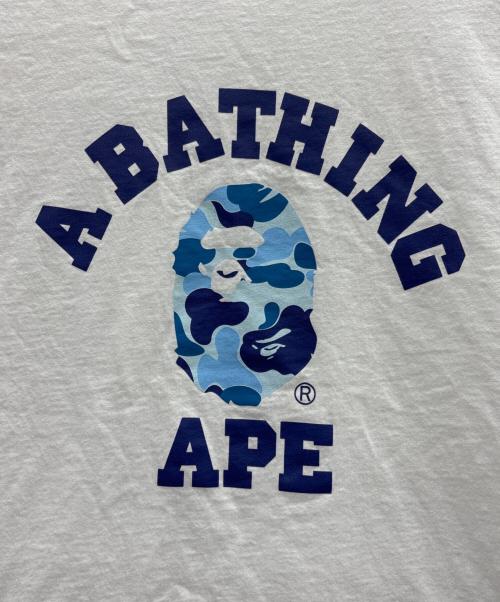 A BATHING APE（アベイシングエイプ）A BATHING APE (アベイシングエイプ) Tシャツ ホワイト サイズ:3XLの古着・服飾アイテム