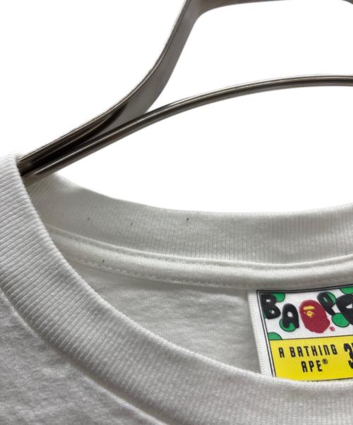 A BATHING APE（アベイシングエイプ）A BATHING APE (アベイシングエイプ) Tシャツ ホワイト サイズ:3XLの古着・服飾アイテム