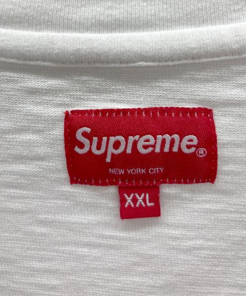 SUPREME（シュプリーム）SUPREME (シュプリーム) Tシャツ ホワイト×レッド サイズ:XXLの古着・服飾アイテム