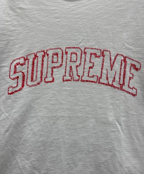 SUPREME（シュプリーム）SUPREME (シュプリーム) Tシャツ ホワイト×レッド サイズ:XXLの古着・服飾アイテム