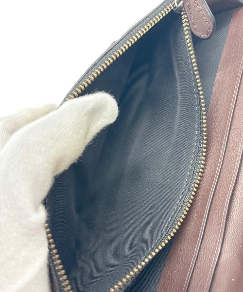 COACH（コーチ）COACH (コーチ) セカンドバッグ ブラウン×ブラックの古着・服飾アイテム