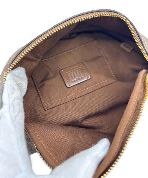 COACH（コーチ）COACH (コーチ) ボディバッグ ベージュの古着・服飾アイテム