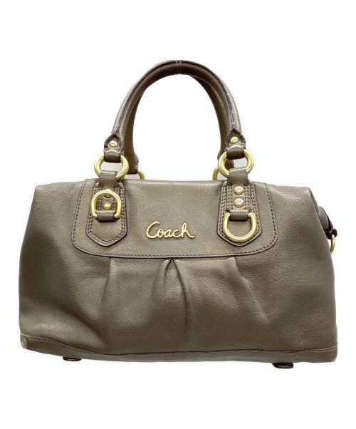 COACH（コーチ）COACH (コーチ) ショルダートートバッグ ブラウンの古着・服飾アイテム