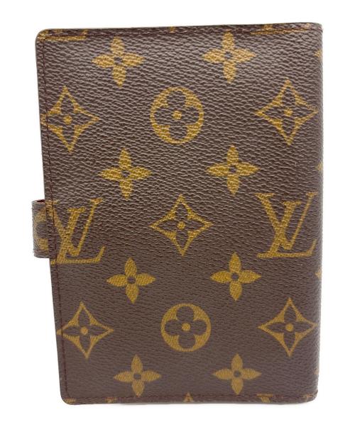 LOUIS VUITTON（ルイ ヴィトン）LOUIS VUITTON (ルイ ヴィトン) 手帳カバー ブラウンの古着・服飾アイテム