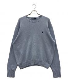 POLO BY RALPH LAUREN（ポロ バイ ラルフローレン）の古着「セーター」｜スカイブルー