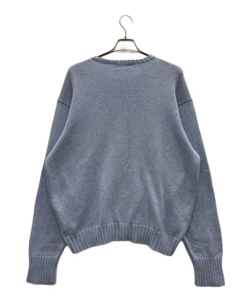 POLO BY RALPH LAUREN（ポロ バイ ラルフローレン）POLO BY RALPH LAUREN (ポロ バイ ラルフローレン) セーター スカイブルー サイズ:XLの古着・服飾アイテム