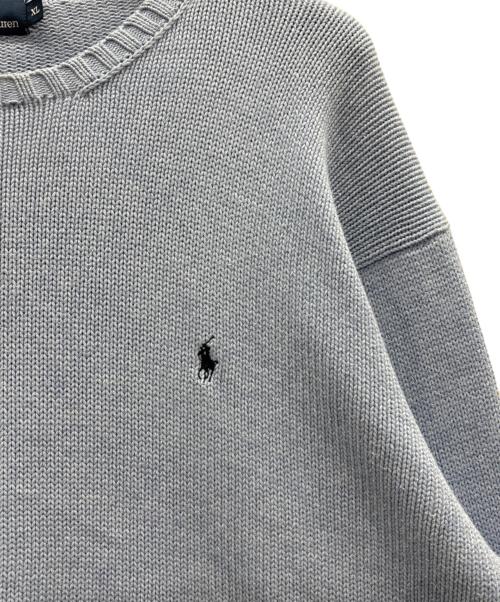 POLO BY RALPH LAUREN（ポロ バイ ラルフローレン）POLO BY RALPH LAUREN (ポロ バイ ラルフローレン) セーター スカイブルー サイズ:XLの古着・服飾アイテム