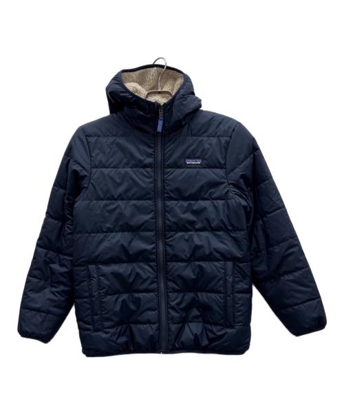 Patagonia（パタゴニア）Patagonia (パタゴニア) リバーシブルフーデッドジャケット ネイビー サイズ:表記なしの古着・服飾アイテム
