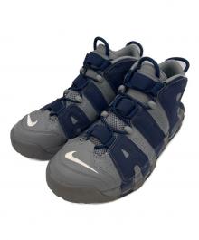 NIKE（ナイキ）の古着「NIKE AIR MORE UPTEMPO '96 COOL GREY/WHITE-MIDNIGHT NAVY」｜グレー×ネイビー