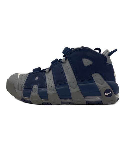 NIKE（ナイキ）NIKE (ナイキ) NIKE AIR MORE UPTEMPO '96 COOL GREY/WHITE-MIDNIGHT NAVY グレー×ネイビー サイズ:30の古着・服飾アイテム