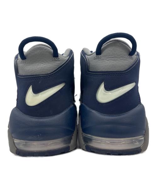 NIKE（ナイキ）NIKE (ナイキ) NIKE AIR MORE UPTEMPO '96 COOL GREY/WHITE-MIDNIGHT NAVY グレー×ネイビー サイズ:30の古着・服飾アイテム